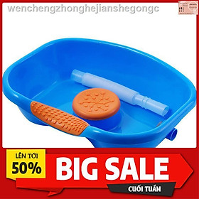 Mua Chậu gội đầu  Máng gội đầu có đệm cao su tại giường tại nhà chất liệu nhựa cao cấp  Thau gội đầu tại giường