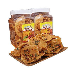 Cơm Cháy Chiên Mắm Hành Loại Ngon (Ít vụn - Giòn ngon - đậm vị ) thương hiệu Nàng Khô - 1 Kí