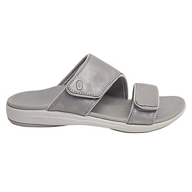 Dép sức khỏe nữ Revitalign Kholo Nuevo Pewter - dép quai ngang nữ, giảm đau gai gót, đau gối