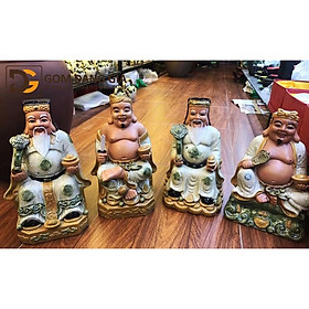 Mua Bộ thần tài  ông địa gốm sứ Bát Tràng S3