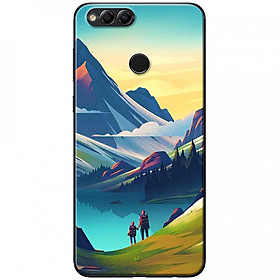 Ốp lưng dành cho Honor 7X mẫu Đồi núi, du lịch