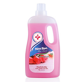 Nước Lau Sàn Diệt Khuẩn Mao Bao Hương Hoa Hồng chai 1000ml