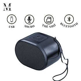 Mua Loa Bluetooth mini Không Dây MOOSMOOK  S12 Nghe Nhạc Cầm Tay Di Động TWS Hỗ Trợ Cắm Thẻ Nhớ Và USB Hỗ trợ Nhận điện thoại - Hàng chính hãng