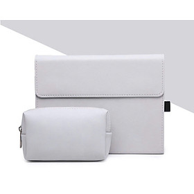 Bao da chống sốc dành cho Surface Pro 9.10.11. kèm ví đựng sạc chuột cao cấp - Hàng chính hãng