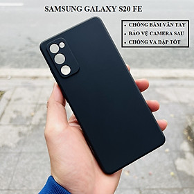 Ốp lưng cho SamSung Galaxy S20 FE silicone dẻo bảo vệ cụm camera, chống bám vân tay
