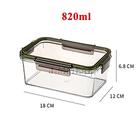 Mua Hộp Nhựa Đựng Thực Phẩm  Hộp Bảo Quản Thực Phẩm Tủ Lạnh Nắp Khóa  Kín Hơi Nhựa PET Nhiều Kích Thước từ 460ml đến 10L