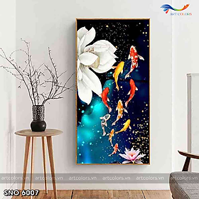 Mua Tranh treo tường - Tranh tráng gương Cửu ngư quần hội