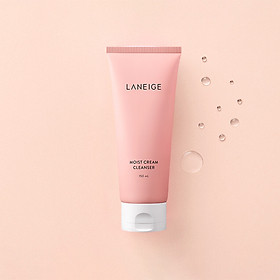 Sữa Rửa Mặt Dưỡng Ẩm Cho Da Thường Và Da Khô Laneige Moist Cream Cleanser (150ml)