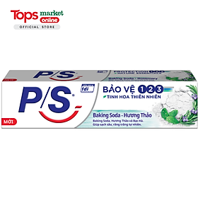 Kem Đánh Răng P/S Trắng Răng Baking Soda Hương Thảo 230G