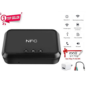 Hàng Chính Hãng - Thiết Bị Nhận Bluetooth B10 Bluetooth 4.1 Phạm Vi Kết Nối 10m Hỗ Trợ NFC Chip Giải Mã Cao Cấp Kết Nối Linh Hoạt 3.5mm AV Giảm Thiểu Tiếng Ồn Nhựa ABS - Kết Nối Dễ Dàng, Tiết Kiệm Điện Năng, Âm Thanh Sống Động - ROGTZ