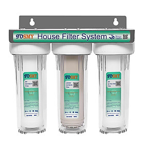 Bộ lọc nước 3 giai đoạn 10 inch SMY 2 gioăng