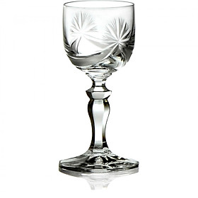 Mua Bộ 6 ly rượu mạnh thủy tinh pha lê Glass mài xoáy 060ml