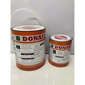 Sơn sàn bê tông Donasa /Floor coating Paint màu xám bạc DEF 3114 3L
