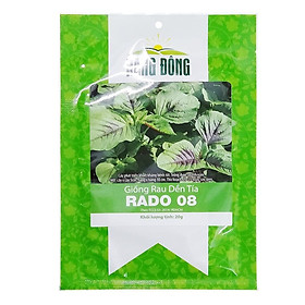 Mua Hạt Giống Rau Dền Tía Rado 08 Gói 20g có viền xoăn màu đỏ  thân mềm  cây cao 20 - 25 cm Dễ dàng chăm sóc và trồng trọt