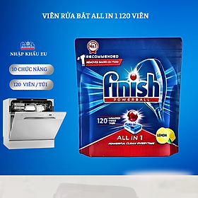 Viên rửa bát Finish all in one 120 viên