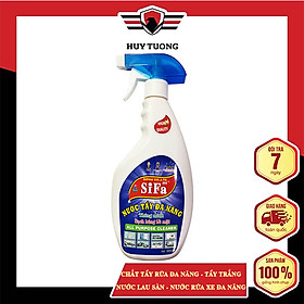 Chất tẩy rửa đa năng - Chất tẩy trắng - Nước lau sàn - Nước rửa xe đa năng Sifa 600ml cao cấp