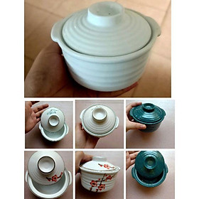 Mua Thố chưng yến sào bằng sứ trắng Bát Tràng