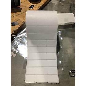 Mua giấy in decal mã vạch 3 tem 35x22mm 1 cuộn 50m