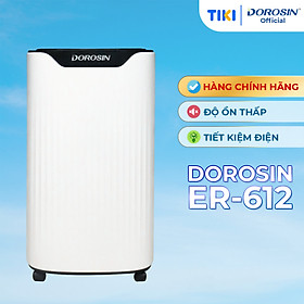 Mua Máy hút ẩm gia dụng chính hãng Dorosin Airko 614 hàng chính hãng (15-35m2)/Công suất hút ẩm 14 lít /ngày - Cảm biến điện tử thông minh - Độ ồn thấp
