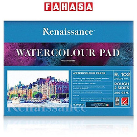 Tập Vẽ Màu Nước - Renaissance R-102 (15 Tờ)
