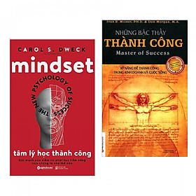 Combo sách kĩ năng sống hay: Tâm Lý Học Thành Công + Những Bậc Thầy Thành Công (tặng kèm bookmark Books)