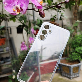 Ốp Lưng Dẻo Trong Suốt cho Samsung A54 5G Trong Suốt Ôm Khít Máy, Có Gờ Bảo Vệ Camera.