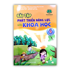 Hình ảnh Sách - Bài tập phát triển năng lực học sinh môn khoa học lớp 5 tập 2