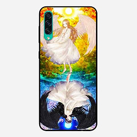 Ốp Lưng in cho Samsung A50 Mẫu Thiên Thần Ác Quỷ - Hàng Chính Hãng