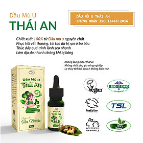 Dầu Mù U Thái An - Đạt chất lượng ISO toàn cầu 13485 2016 - Giảm Rạn Da