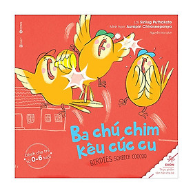 Sách Ehon - Ba Chú Chim Kêu Cúc Cu