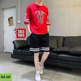 Bộ quần áo thun nam phối dài tay TL10