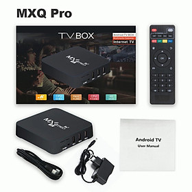 Mua Box MXQ PRO 4K bản 8G+128GB Tiếng Việt Wifi 5G  Android 11.1  xem truyền 108 kênh truyền hình miễn phí  sôi động cùng Euro  Hàng nhập khẩu