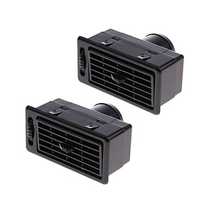 2pcs RV ATV Heat A/C Air Conditioning Exhaust Vent  Ventilation Outlet