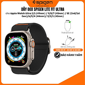 Dây Đeo Spigen Band Lite Fit Ultra cho Apple Watch Series (49mm/45mm/44mm/42mm) - Hàng chính hãng