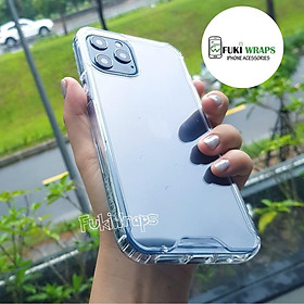 Mua Ốp IPhone Chống Sock Lưng Cứng Viền Dẻo Cho iPhone X XSMAX 11 11PROMAX 12PROMAX Siêu Bền Trong Suốt Không Ố Màu FukiShop