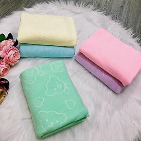 Mua Combo 5 Khăn tắm xuất Nhật khổ lớn siêu mềm  mịn  thấm nước tốt