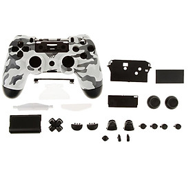 For DualShock 4   PS4 Controller Housing Shell Case Camouflage