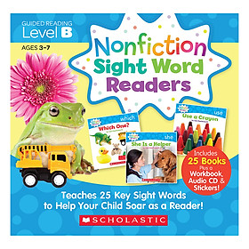 [Download Sách] Nonfiction Sight Word Readers Level B With Cd (Student Pack)