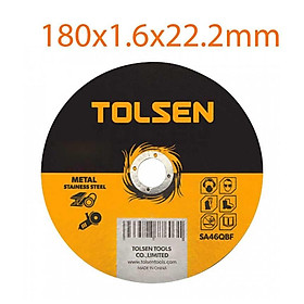 Mua ĐĨA CẮT SẮT & INOX 180X1.6X22.2MM 76105 TOLSEN - HÀNG CHÍNH HÃNG