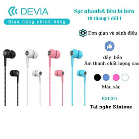 Tai nghe Devia Kintone stereo Earphone- hàng chính hãng