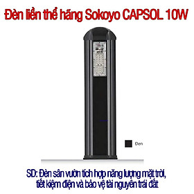Mua Bộ đèn năng lượng mặt trời liền thể hãng Sokoyo CAPSOL 10W 5700