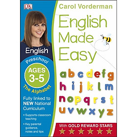  Sách : The Alphabet Preschool Ages 3-5 - Bảng chữ cái mầm non 3-5 tuổi ( Trẻ Học Sớm )