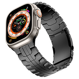 Dây Hợp Kim Titanium cho Apple Watch Series 4/5/6/7/8/9/SE2/10 & Apple Watch Ultra 1/2 Size 44/45/46/49mm - Hàng Chính Hãng