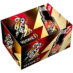 Thùng 24 Chai Nước tăng lực STING COFFEE (330ml x24 Chai)