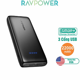Sạc Dự Phòng RAVPower RP-PB052 22000mAh