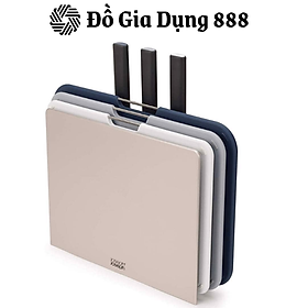Bộ Thớt Kèm Dao Joseph Joseph 60194 , Bộ Dao Thớt Nhà Bếp, Tiện Dụng, Siêu Sang, Nhập Đức