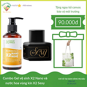 Combo Vùng Kín Thơm Tho Cho Mẹ Bầu & Mẹ Sau Sinh COCAYHOALA gồm 1 Dung