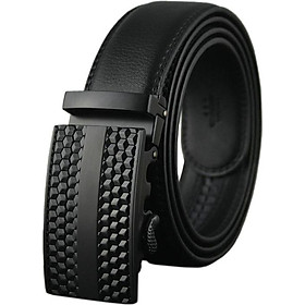 Thắt Lưng Nam Cao Cấp AT Leather P101 - Đen