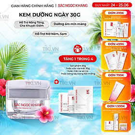 Kem dưỡng da Sắc Ngọc Khang 5 trong 1 ban ngày 30g giúp nuôi dưỡng làn da sáng khỏe, mờ thâm nám ngăn ngừa lão hóa