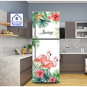 Giấy dán decal tủ lạnh Hồng Hạc  Huedecor chống nước, sẵn keo, đủ kích cỡ